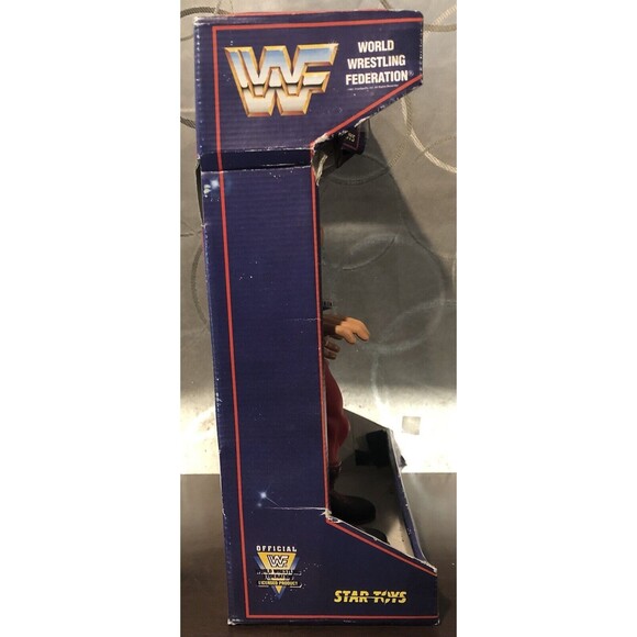 WWF Jake The Snake Roberts Star Toys Wrestling Superstar Figure Toy Vintage 15" - Picture 3 of 14